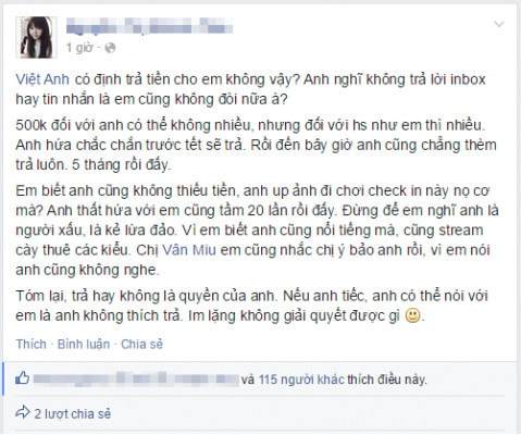 Tổng hợp các bài post facebook STT đòi nợ hay, khéo, hài hước 6 cach nhan tin doi no khach hang 479x400 1