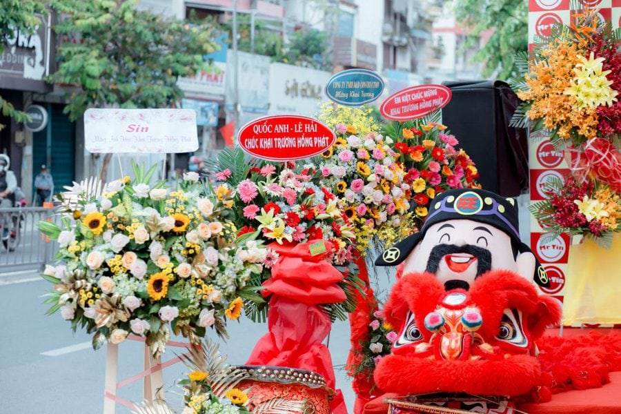 (Cập nhật) Các STT khai trương cửa hàng, quán ăn ấn tượng 2023 4 stt khai truong cua hang quan an