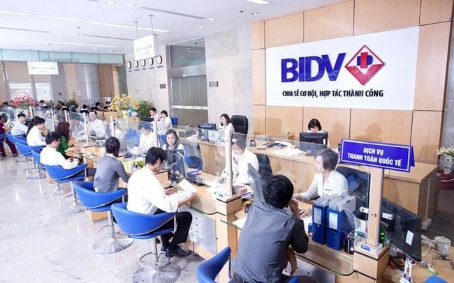 chuyển chi phí quốc tế bên trên ngân hàng BIDV