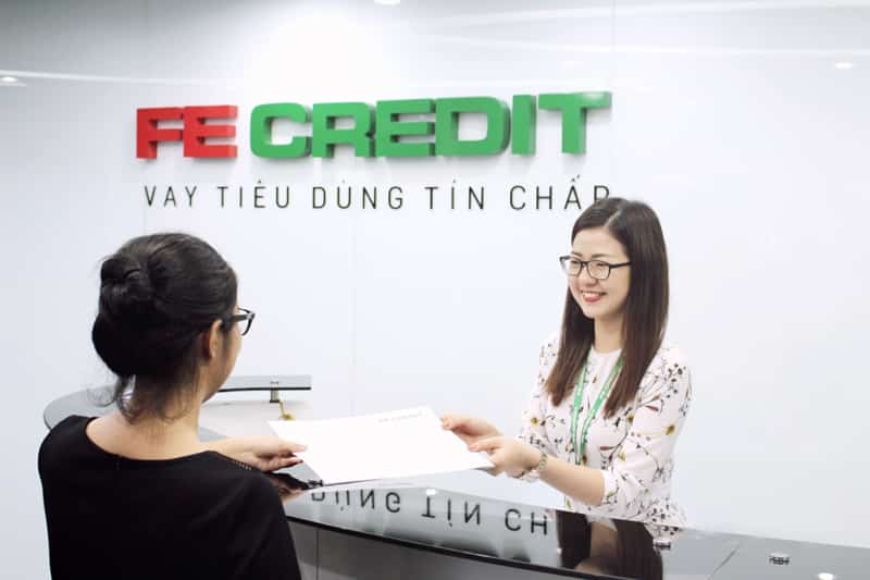 dịch vụ vay tiêu dùng tín chấp tại Fe Credit