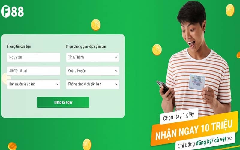 Hướng dẫn thủ tục vay tiền trả góp online tại F88