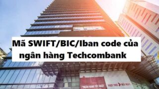 mã swift code ngân hàng techcombank