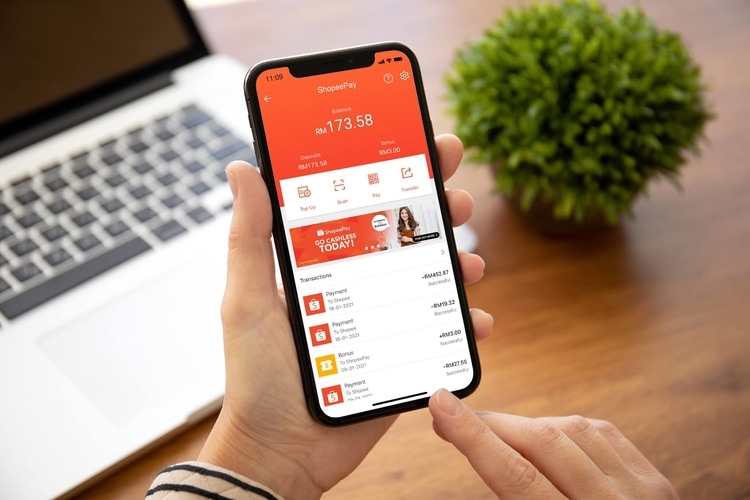 cách thiết lập ví shopee Pay
