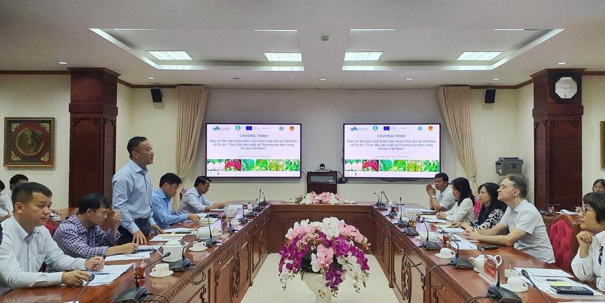 Dự án "Thúc đẩy sản xuất và thương mại bền vững cho hồ tiêu Việt Nam"