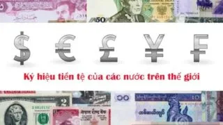 Ky hieu tien te cua cac nuoc tren the gioi