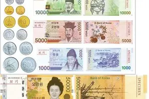 đổi tiền Hàn Quốc sang tiền Việt Nam