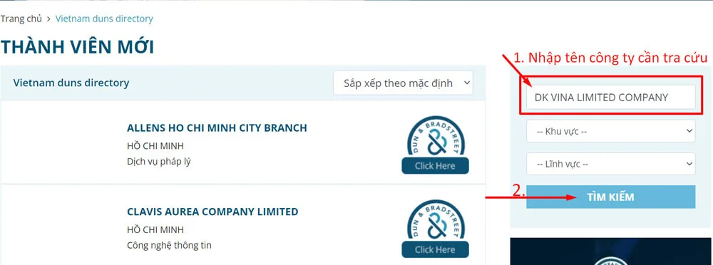tra cuu ma so duns buoc 2