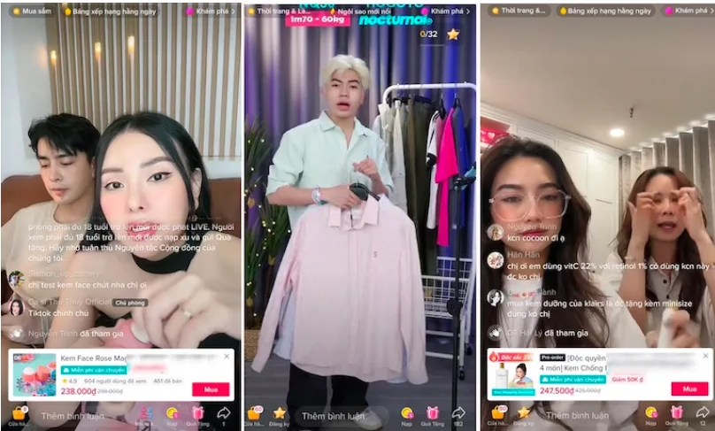 ban hang tren tiktok