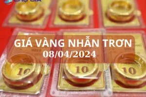gia vang nhan tron 8 4 2024