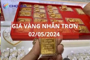 gia vang nhan tron 02 05 2024