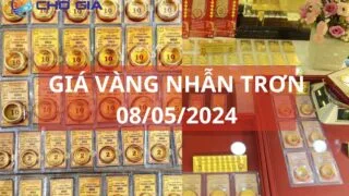 gia vang nhan tron 08 05 2024