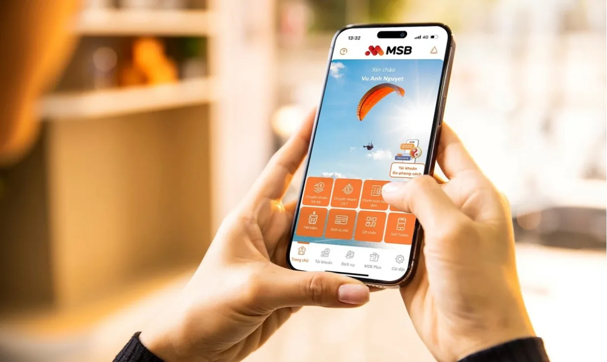 Cách tăng hạn mức chuyển tiền MSB trên điện thoại %nam% 3 cach tang han muc chuyen tien msb