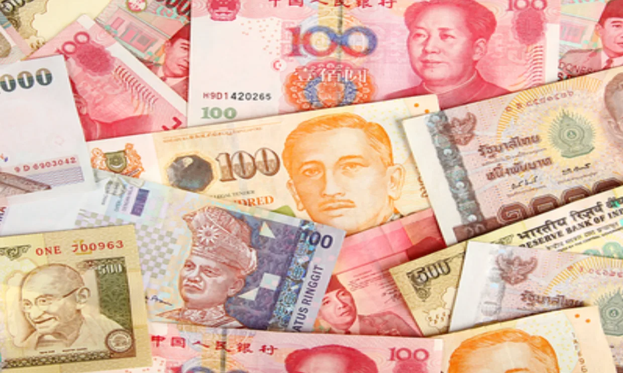 Tiền tệ Châu Á đối diện tuần giảm tồi tệ nhất khi đồng USD phục hồi 1 tien te chau a giam manh