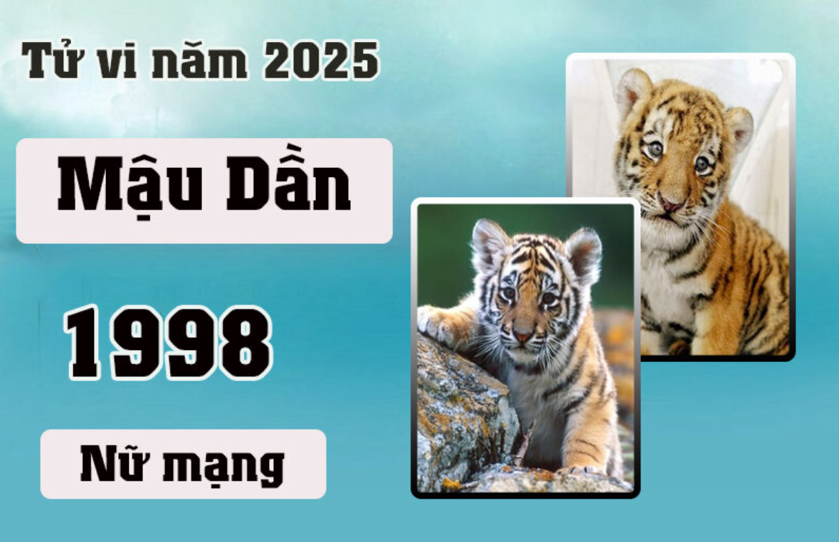 Tử vi tuổi Mậu Dần 1998 năm 2025: Bí quyết cho sự bứt phá 7 tu vi mau dan nu mang 1998