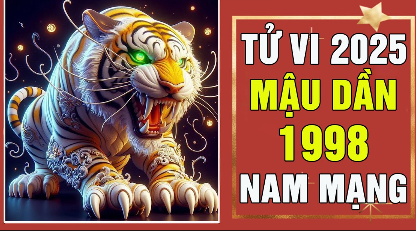 Tử vi tuổi Mậu Dần 1998 năm 2025: Bí quyết cho sự bứt phá 6 tu vi tuoi mau dan 1998 nam 2025 nam mang
