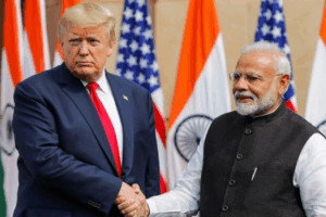 trump ap thue voi an do