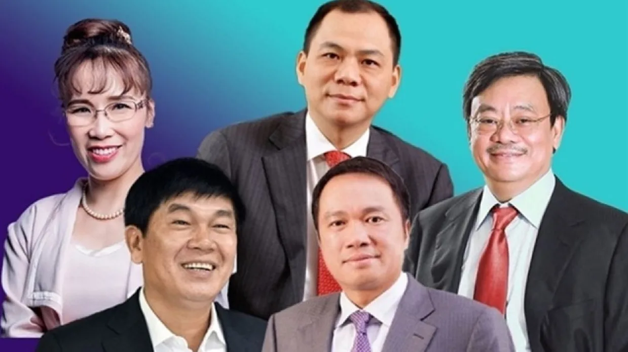 Tài sản của 5 người giàu nhất Việt Nam tăng mạnh kỷ lục trong 2025 1 5 nguoi giau nhat viet nam
